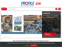 Tablet Screenshot of profilegoes.nl